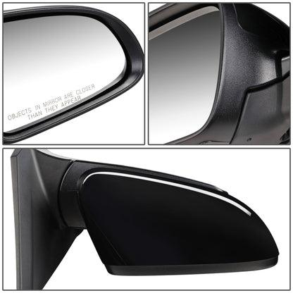 RETROVISOR MIRROR - OEM - 18-20 HYUNDAI KONA - POWERED - FOLDING - BLACK MATERIAL - RIGHT