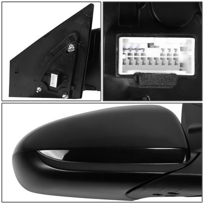 RETROVISOR MIRROR - OE STYLE - HYUNDAI IONIQ 17-22 - WITH POWER - PASSENGER SIDE - PAINT TO MATCH - BLACK