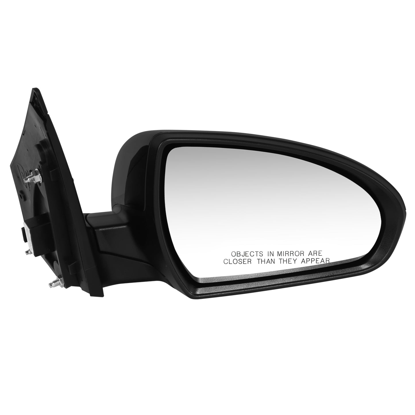 RETROVISOR MIRROR - OE STYLE - HYUNDAI IONIQ 17-22 - WITH POWER WITH HEATED GLASS - FOR PLUG-IN EV SE LIMITED - PASSENGER SIDE - PAINT TO MATCH - BLACK