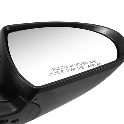 RETROVISOR MIRROR - OE STYLE - HYUNDAI IONIQ 17-22 - WITH POWER WITH HEATED GLASS - FOR PLUG-IN EV SE LIMITED - PASSENGER SIDE - PAINT TO MATCH - BLACK