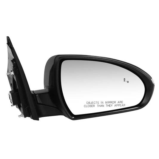 RETROVISOR MIRROR - OE STYLE - HYUNDAI IONIQ 17-22 - WITH POWER WITH HEATED GLASS WITH TURN SIGNAL - PASSENGER SIDE - PAINT TO MATCH - BLACK