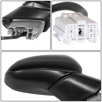 RETROVISOR MIRROR - OE STYLE - HYUNDAI SANTA FE 19-20 - WITH POWER - PASSENGER SIDE - PAINT TO MATCH - BLACK