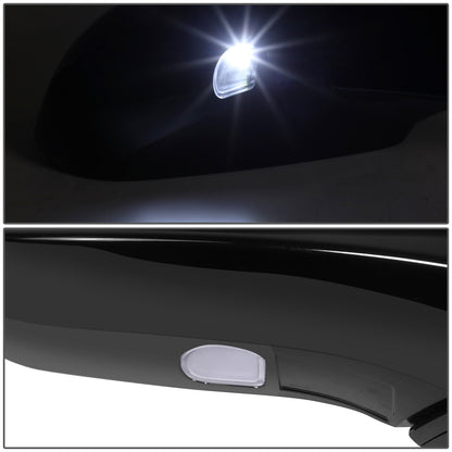 RETROVISOR MIRROR - OE STYLE - HYUNDAI SANTA FE 19-20 - WITH POWER WITH HEATED GLASS - PASSENGER SIDE - PAINT TO MATCH - BLACK