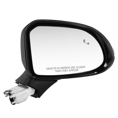 RETROVISOR MIRROR - OE STYLE - HYUNDAI SANTA FE 19-20 - WITH POWER WITH HEATED GLASS WITH TURN SIGNAL - PASSENGER SIDE - PAINT TO MATCH - BLACK
