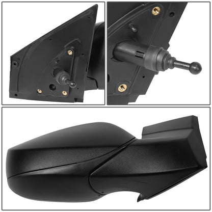 RETROVISOR MIRROR - OE STYLE - HYUNDAI ACCENT 12-17 - WITH POWER WITH HEATED GLASS - PASSENGER SIDE - PAINT TO MATCH - BLACK