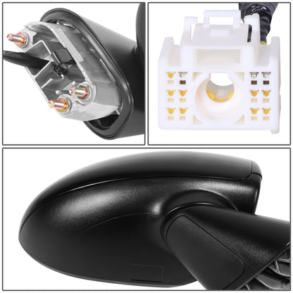 RETROVISOR MIRROR - OE STYLE - HYUNDAI SONATA 2020-2022 - WITH POWER - PASSENGER RIGHT SIDE - BLACK