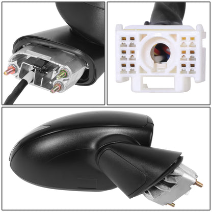 RETROVISOR MIRROR - OE STYLE - HYUNDAI SONATA 2020-2023 - WITH POWER WITH HEATED GLASS WITH BLIND SPOT - PASSENGER RIGHT SIDE - BLACK