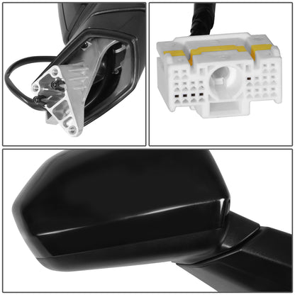 RETROVISOR MIRROR - OE STYLE - HYUNDAI PALISADE 20-22 - WITH POWER WITH HEATED GLASS - PASSENGER SIDE - PAINT TO MATCH - BLACK