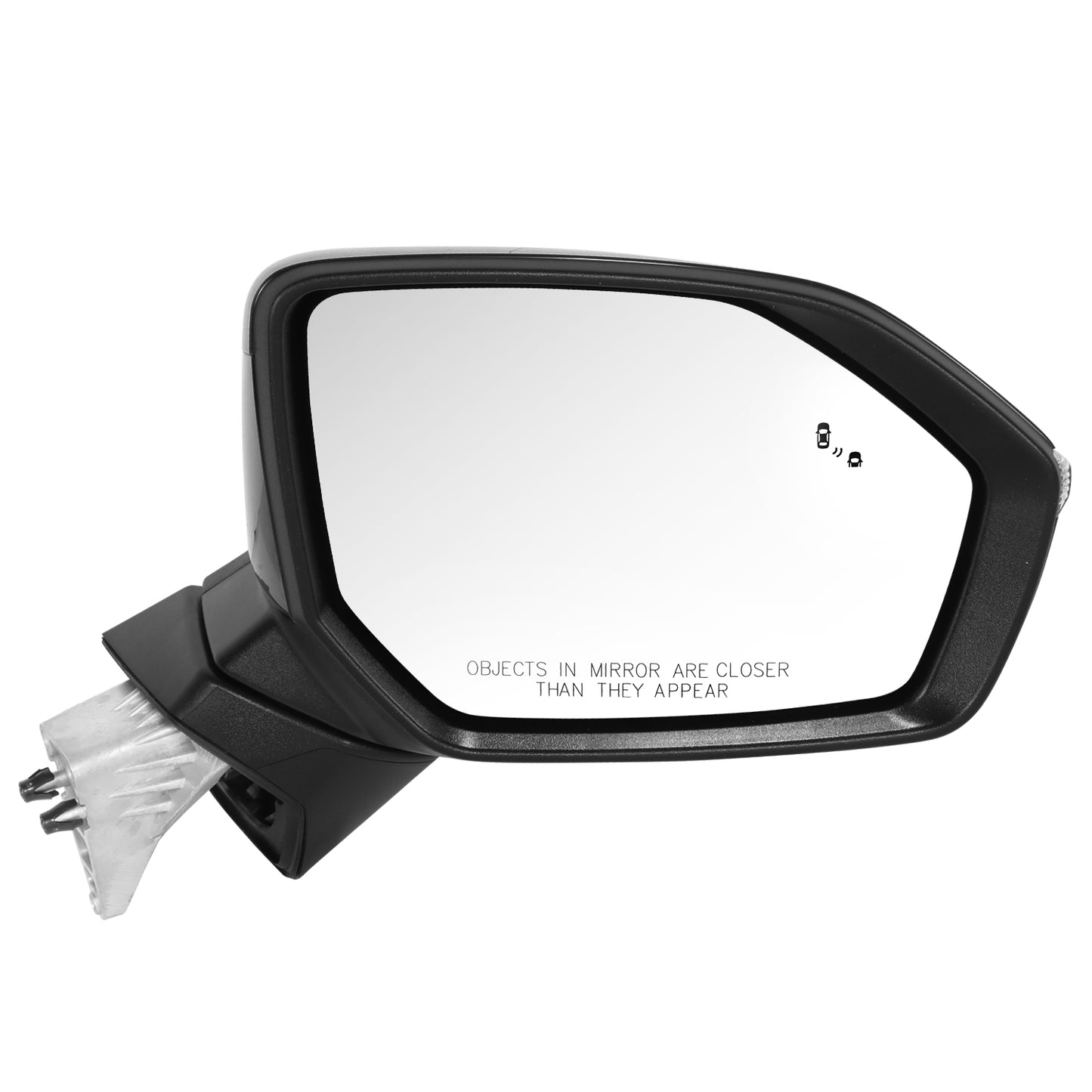RETROVISOR MIRROR - OE STYLE - HYUNDAI PALISADE 2020-2022 - WITH POWER WITH HEATED GLASS WITH BLIND SPOT - PASSENGER RIGHT SIDE - BLACK