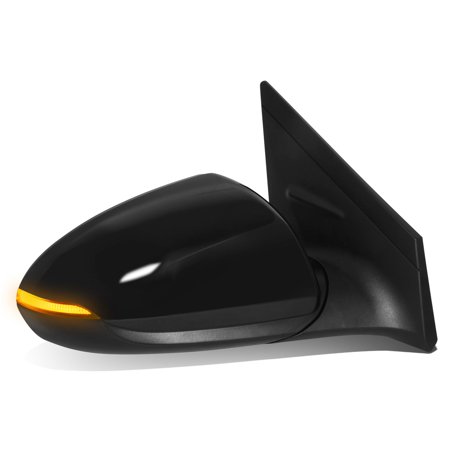 RETROVISOR MIRROR - OE STYLE - HYUNDAI IONIQ 17-22 - WITH POWER WITH HEATED GLASS WITH PUDDLE WITH TURN SIGNAL WITH MEMORY - PASSENGER SIDE - PAINT TO MATCH - BLACK