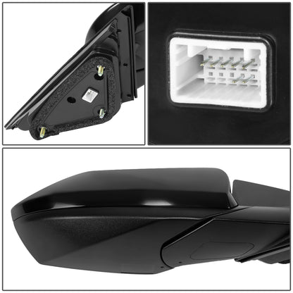 RETROVISOR MIRROR - OE STYLE - HYUNDAI ELANTRA 2021-2023 - WITH POWER U.S BUILT - PASSENGER RIGHT SIDE - BLACK