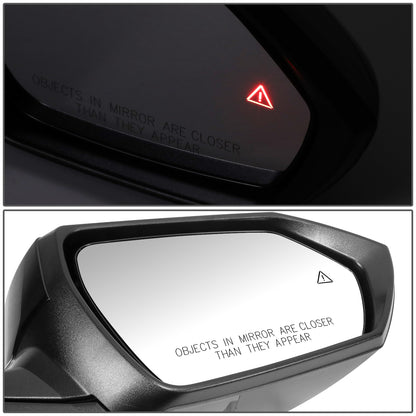 RETROVISOR MIRROR - OE STYLE - HYUNDAI ELANTRA 2021-2023 - WITH POWER WITH HEATED GLASS U.S BUILT - PASSENGER RIGHT SIDE - BLACK