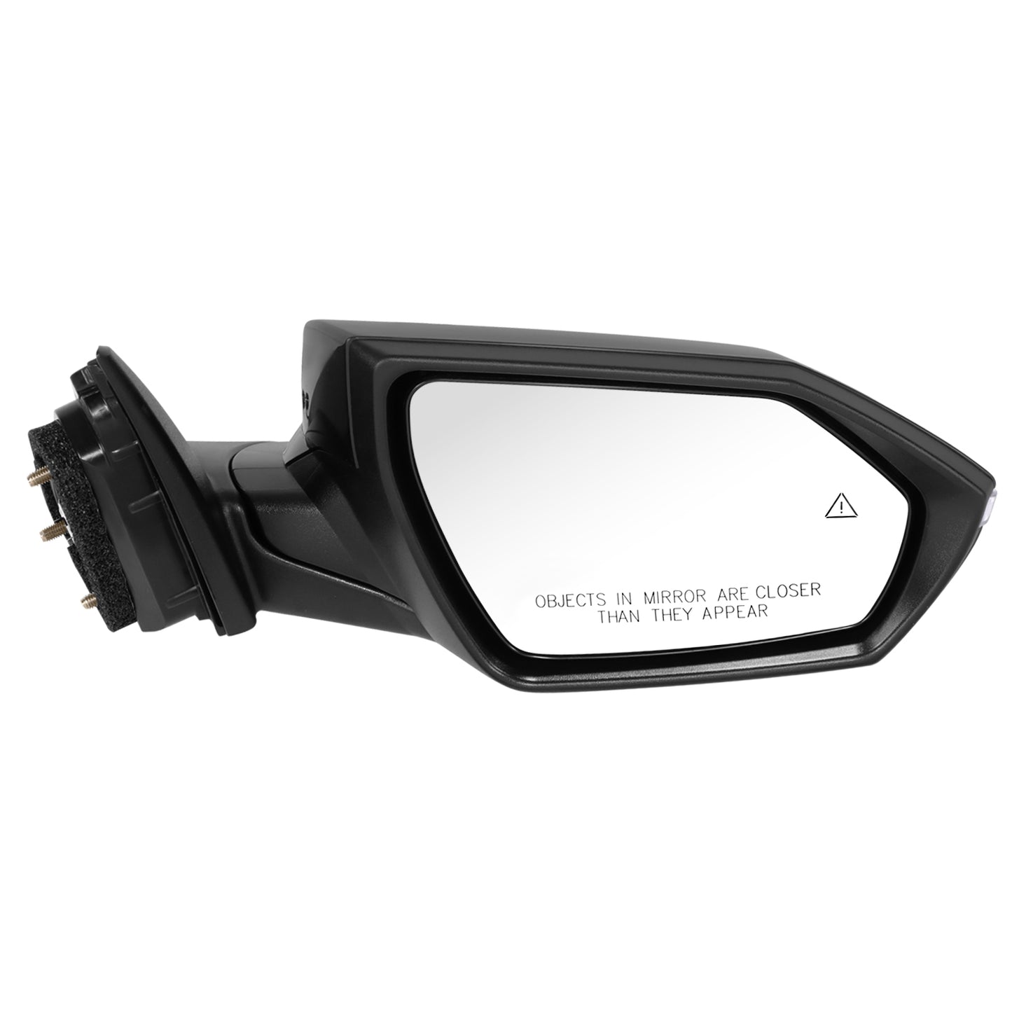 RETROVISOR MIRROR - OE STYLE - HYUNDAI ELANTRA 2021-2023 - WITH POWER WITH HEATED GLASS WITH TURN SIGNAL U.S BUILT - PASSENGER RIGHT SIDE - BLACK