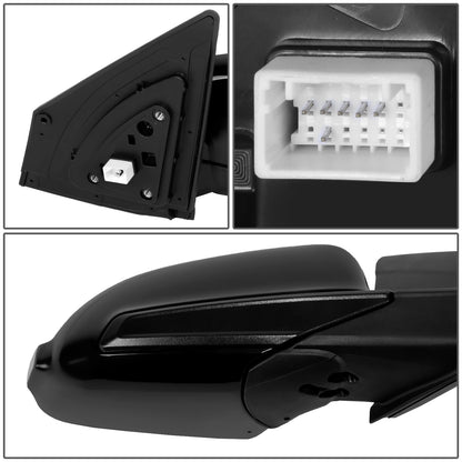 RETROVISOR MIRROR - OE STYLE - HYUNDAI KONA 22-23 - WITH POWER WITH HEATED GLASS WITH TURN SIGNAL - PASSENGER SIDE - PAINT TO MATCH - BLACK