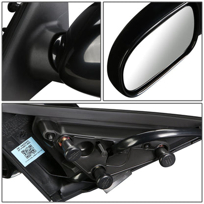 RETROVISOR MIRROR - OEM - 03-06 INFINITI G 35 SEDAN - POWERED - HEATED - TEXTURED - BLACK - LEFT