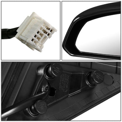 RETROVISOR MIRROR - OEM - 03-07 INFINITI G 35 COUPE - POWERED - HEATED - TEXTURED - BLACK - LEFT