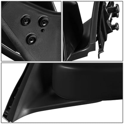 RETROVISOR MIRROR - OEM - 03-07 INFINITI G 35 COUPE - POWERED - HEATED - TEXTURED - BLACK - LEFT