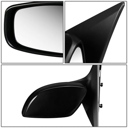 RETROVISOR MIRROR - OEM - 09-10 INFINITI G37 CONVERTIBLE - POWERED - HEATED - TEXTURED - BLACK - LEFT