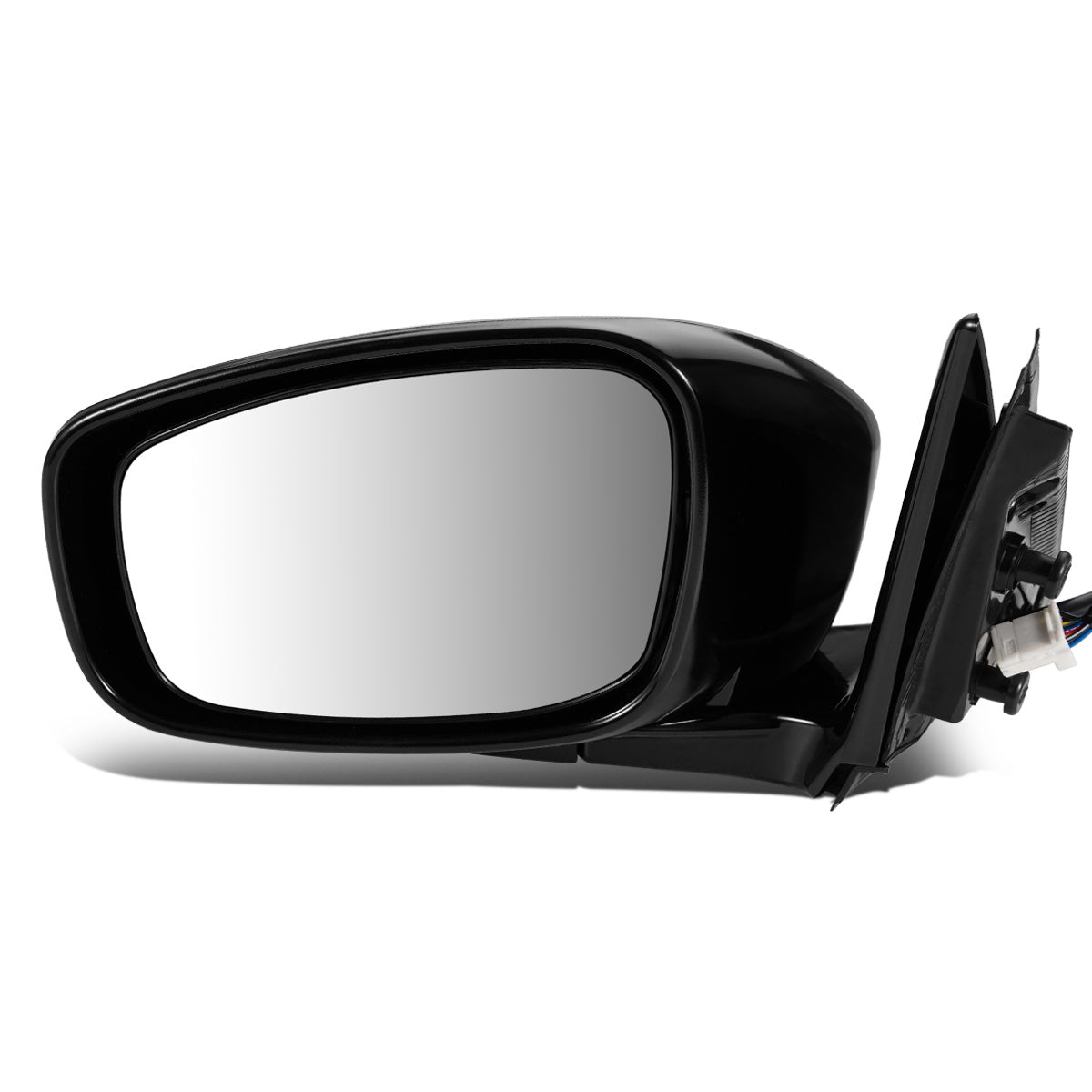 RETROVISOR MIRROR - OEM - 09-13 INFINITI G37 2/4-DR - POWERED - HEATED - W/ MEMORY - FOLDING - BLACK MATERIAL - LEFT