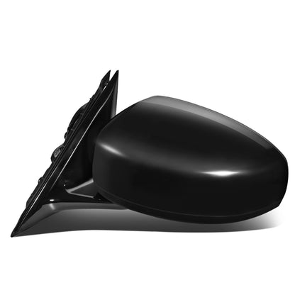 RETROVISOR MIRROR - OEM - 06-10 INFINITI M34, M45 - POWERED - HEATED - W/ MEMORY - FOLDING - BLACK MATERIAL - LEFT