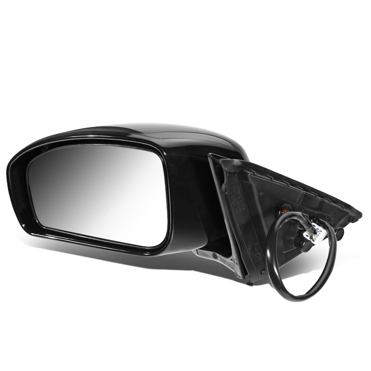 RETROVISOR MIRROR - OEM - 06-10 INFINITI M34, M45 - POWERED - HEATED - W/ MEMORY - FOLDING - BLACK MATERIAL - LEFT