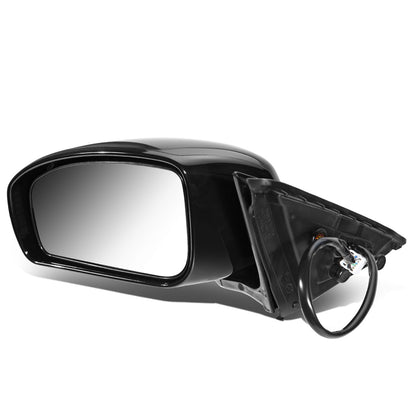 RETROVISOR MIRROR - OEM - 06-10 INFINITI M34, M45 - POWERED - HEATED - W/ MEMORY - FOLDING - BLACK MATERIAL - LEFT