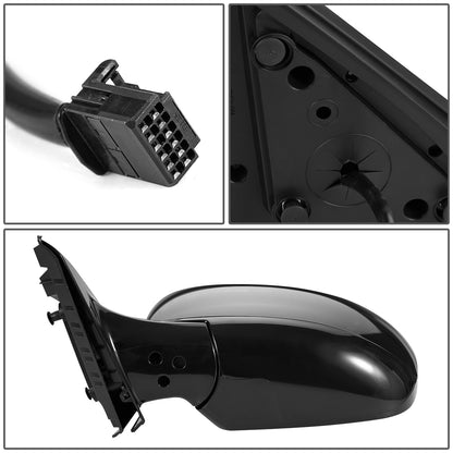 RETROVISOR MIRROR - OEM - 13-15 INFINITI JX35, QX60 - POWERED - HEATED - POWER FOLDING - BLACK MATERIAL - LEFT