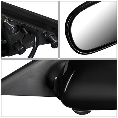 RETROVISOR MIRROR - OEM - 03-06 INFINITI G 35 SEDAN - POWERED - TEXTURED - BLACK - RIGHT