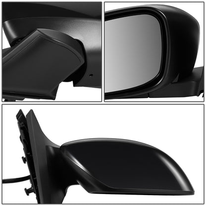 RETROVISOR MIRROR - OEM - 09-13 INFINITI G37 2/4-DR - POWERED - HEATED - W/ MEMORY - FOLDING - BLACK - RIGHT