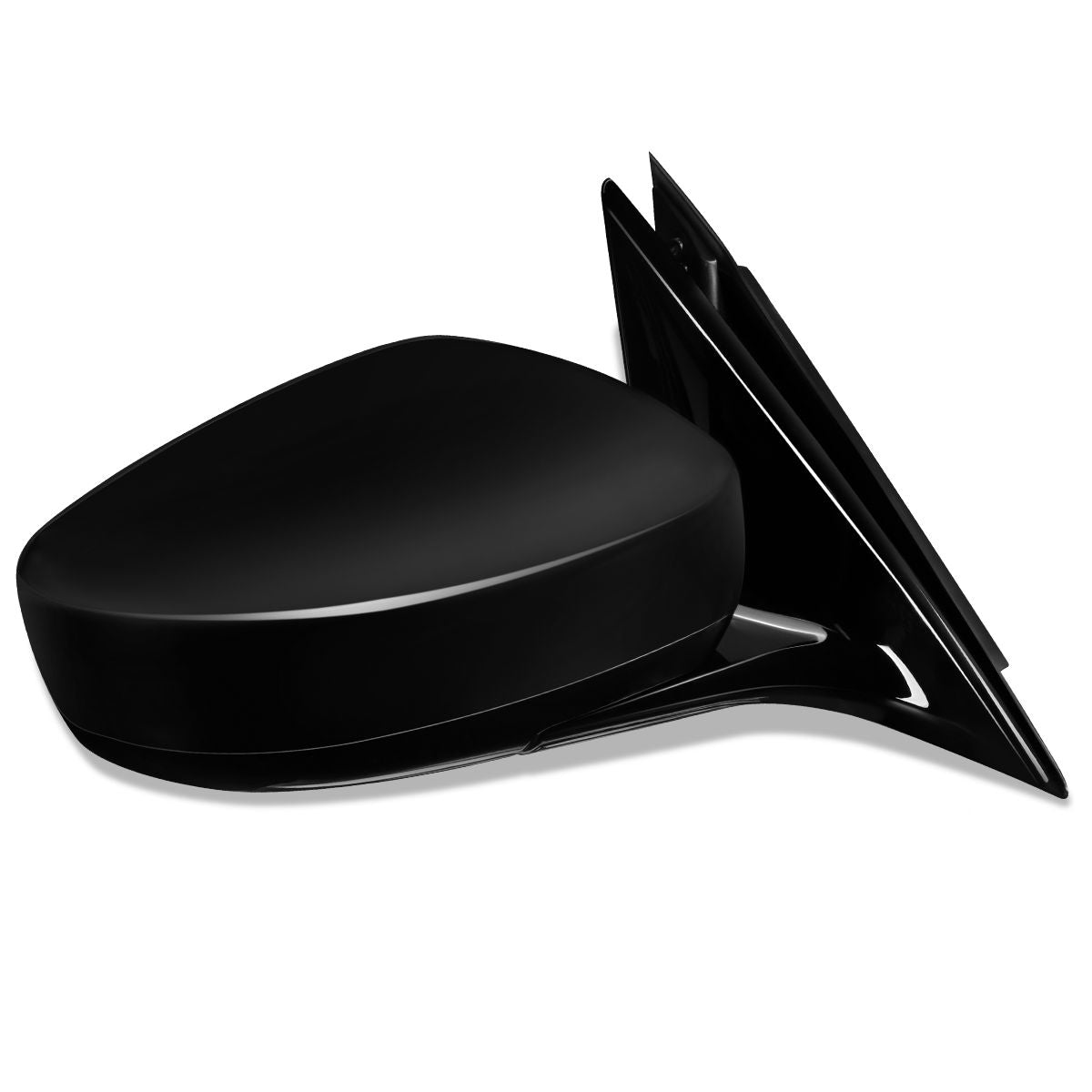 RETROVISOR MIRROR - OEM - 09-13 INFINITI G37 4-DR / 2015 INFITI Q40 4-DR - POWERED - TEXTURED - BLACK - RIGHT