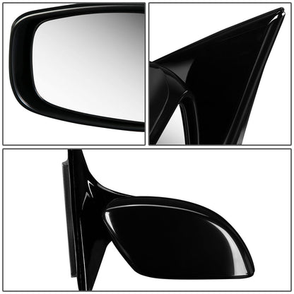 RETROVISOR MIRROR - OEM - 09-13 INFINITI G37 4-DR / 2015 INFITI Q40 4-DR - POWERED - TEXTURED - BLACK - RIGHT