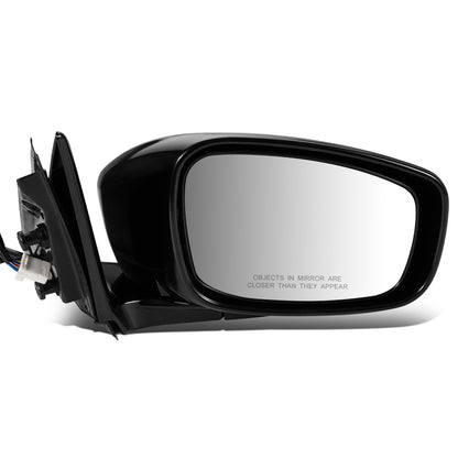 RETROVISOR MIRROR - OEM - 09-13 INFINITI G37 2/4-DR - POWERED - HEATED - FOLDING - BLACK MATERIAL - RIGHT