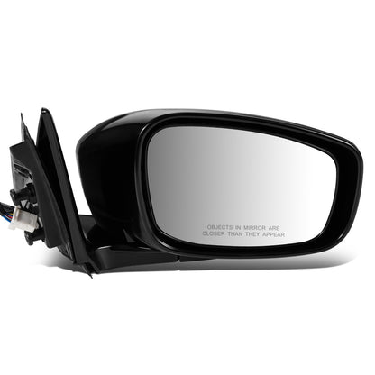RETROVISOR MIRROR - OEM - 09-13 INFINITI G37 2/4-DR - POWERED - HEATED - W/ MEMORY - FOLDING - BLACK MATERIAL - RIGHT