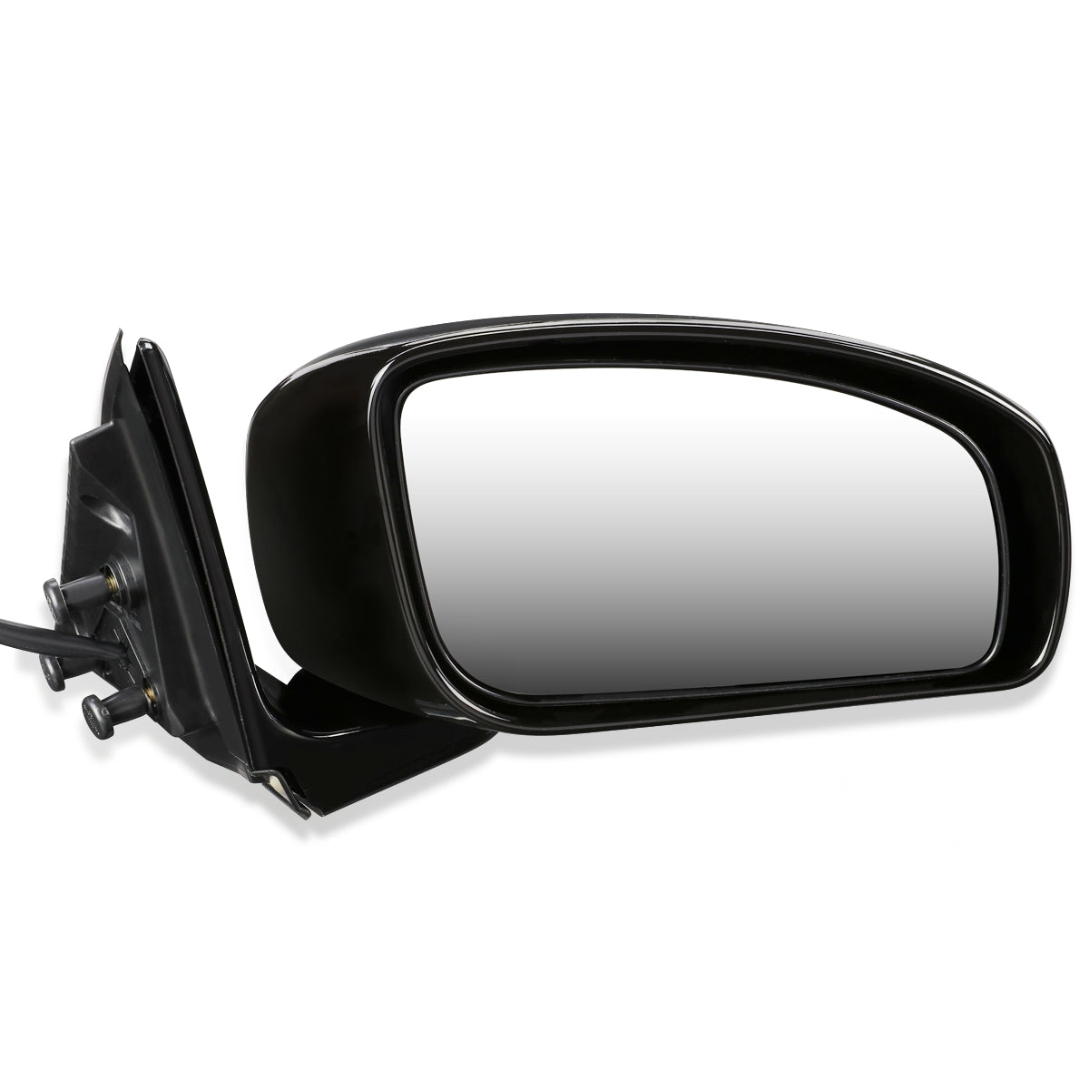 RETROVISOR MIRROR - OEM - 07-08 INFINITI G 35 SEDAN - POWERED - HEATED - TEXTURED - BLACK - RIGHT