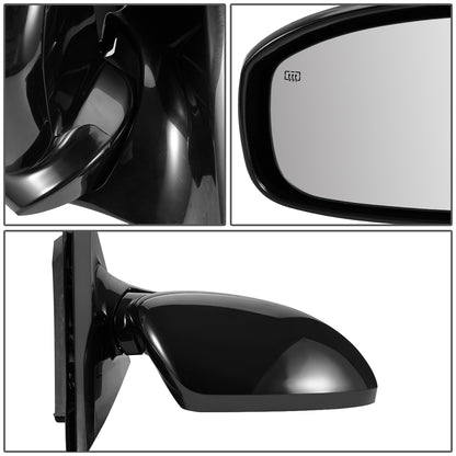 RETROVISOR MIRROR - OEM - 13-15 INFINITI JX35, QX60 - POWERED - HEATED - POWER FOLDING - BLACK MATERIAL - RIGHT