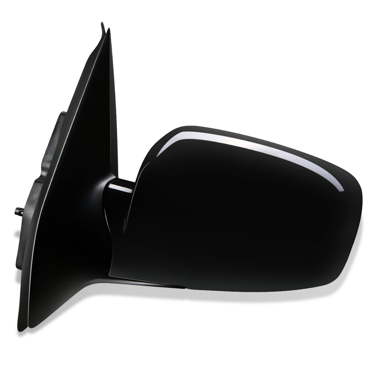 RETROVISOR MIRROR - OEM - 03-09 KIA SORENTO EX - POWERED - HEATED - TEXTURED - BLACK - LEFT