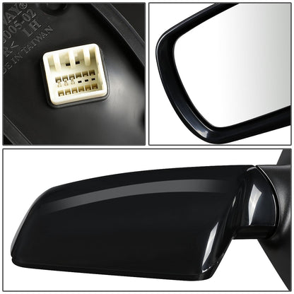 RETROVISOR MIRROR - OEM - 06-09 KIA SEDONA - POWERED - PAINTABLE - BLACK - LEFT