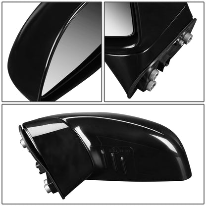 RETROVISOR MIRROR - OEM - 07-12 KIA RONDO - POWERED - HEATED - PAINTABLE - BLACK - LEFT