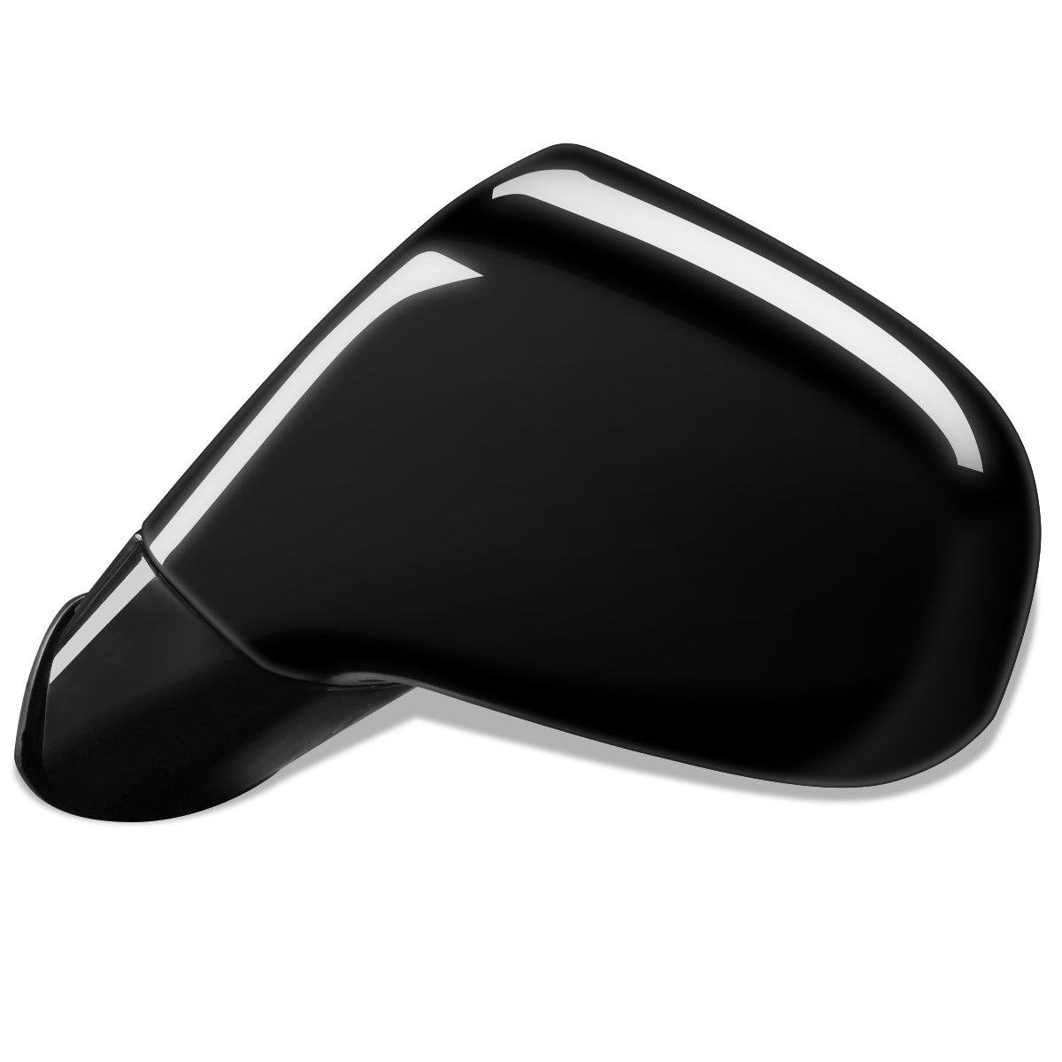 RETROVISOR MIRROR - OEM - 07-12 KIA RONDO - POWERED - PAINTABLE - BLACK - LEFT
