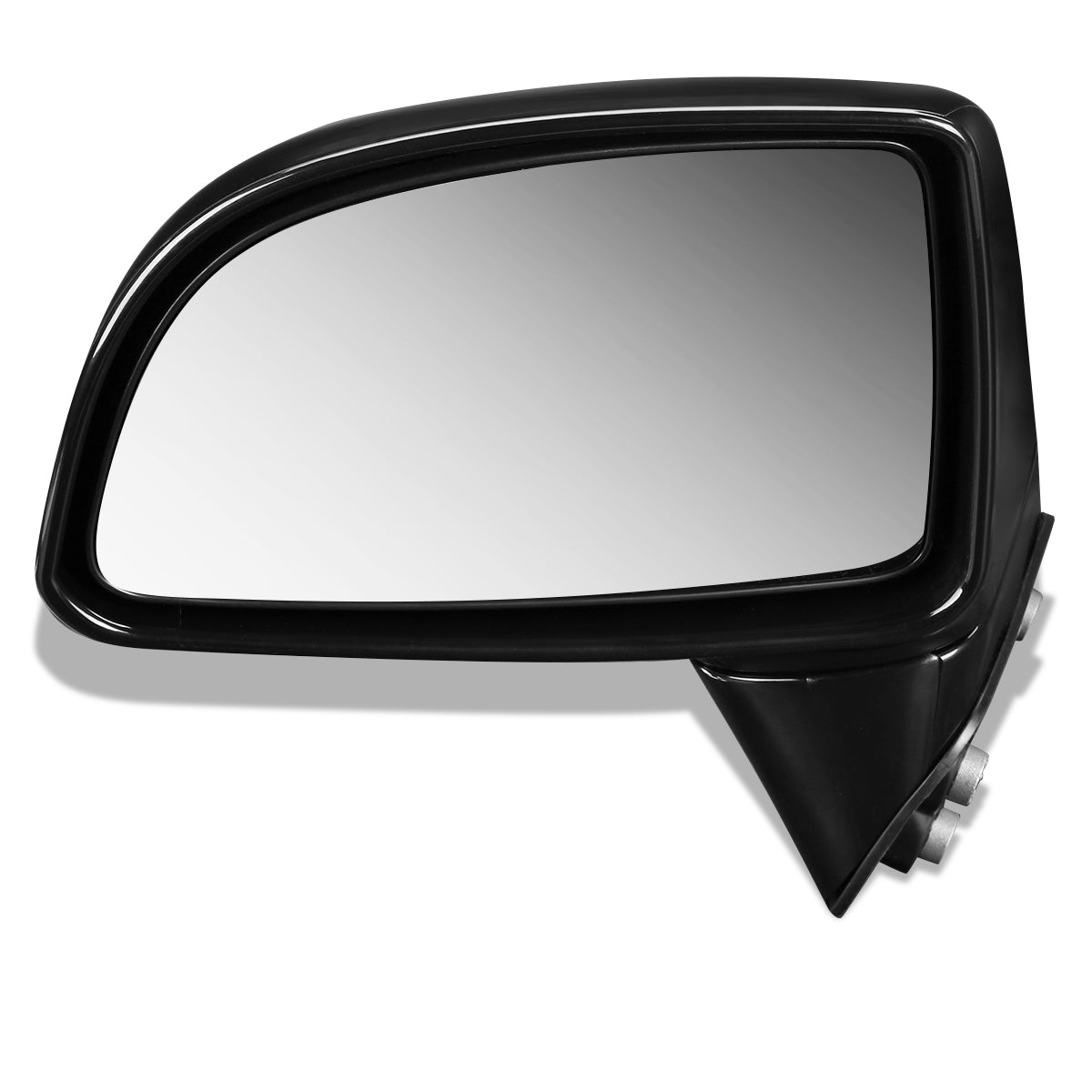 RETROVISOR MIRROR - OEM - 07-12 KIA RONDO - POWERED - PAINTABLE - BLACK - LEFT