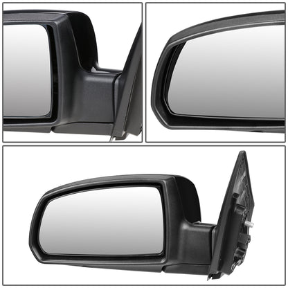 RETROVISOR MIRROR - OEM - 06-09 KIA RIO / 06-09 KIA RIO5 - POWERED - HEATED - PAINTABLE - BLACK - LEFT