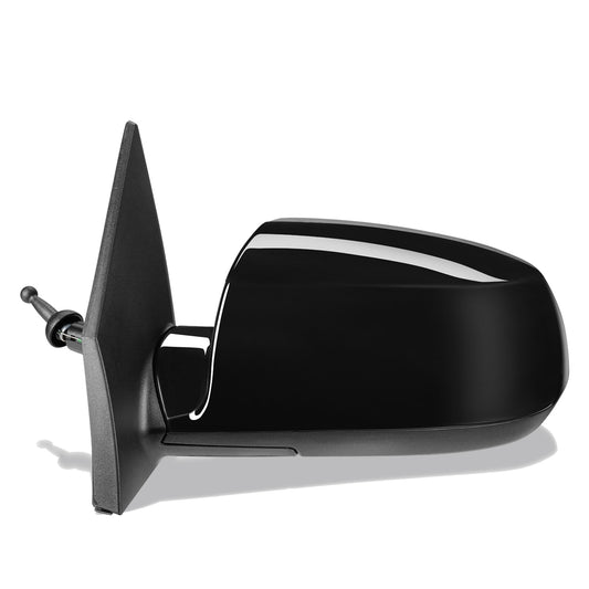 RETROVISOR MIRROR - OEM - 06-09 KIA RIO / 06-09 KIA RIO5 - MANUAL - PAINTABLE - BLACK - LEFT