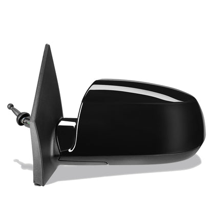 RETROVISOR MIRROR - OEM - 06-09 KIA RIO / 06-09 KIA RIO5 - MANUAL - PAINTABLE - BLACK - LEFT