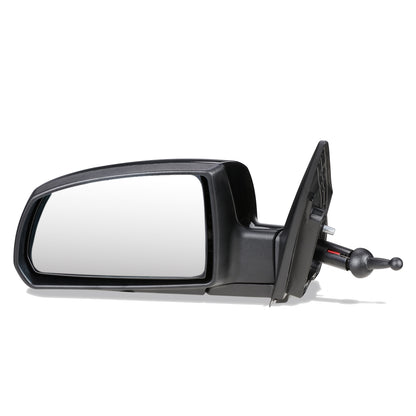 RETROVISOR MIRROR - OEM - 06-09 KIA RIO / 06-09 KIA RIO5 - MANUAL - PAINTABLE - BLACK - LEFT