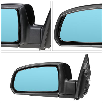 RETROVISOR MIRROR - OEM - 06-09 KIA RIO / 06-09 KIA RIO5 - POWERED - HEATED - PAINTABLE - BLACK - LEFT