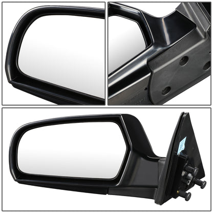 RETROVISOR MIRROR - OEM - 06-10 KIA OPTIMA / 06-10 KIA MAGENTIS - POWERED - HEATED - PAINTABLE - BLACK - LEFT