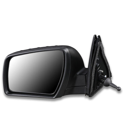 RETROVISOR MIRROR - OEM - 10-11 KIA SOUL - MANUAL - TEXTURED - BLACK - LEFT