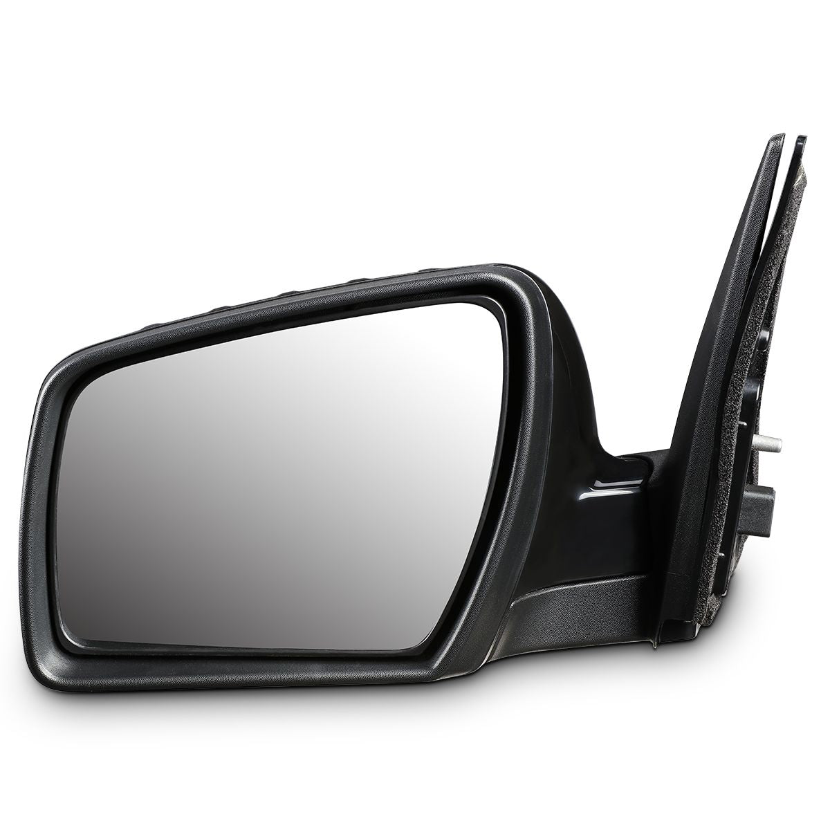RETROVISOR MIRROR - OEM - 10-11 KIA SOUL - POWERED - HEATED - PAINTABLE - BLACK - LEFT