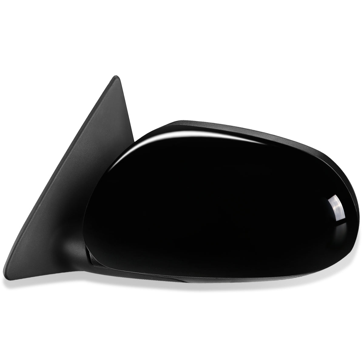 RETROVISOR MIRROR - OEM - 10-13 KIA FORTE - MANUAL - PAINTABLE - BLACK - LEFT