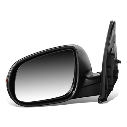 RETROVISOR MIRROR - OEM - 10-13 KIA FORTE - POWERED - HEATED - TEXTURED - BLACK - LEFT